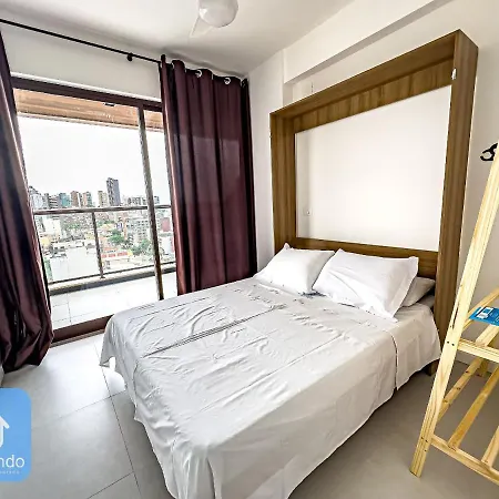 Apartamento Com Linda Vista Mar No Nau Salvador Exterior photo