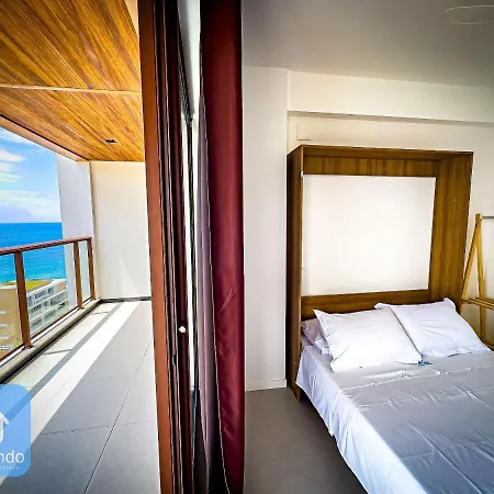 Apartamento Com Linda Vista Mar No Nau Salvador Exterior photo
